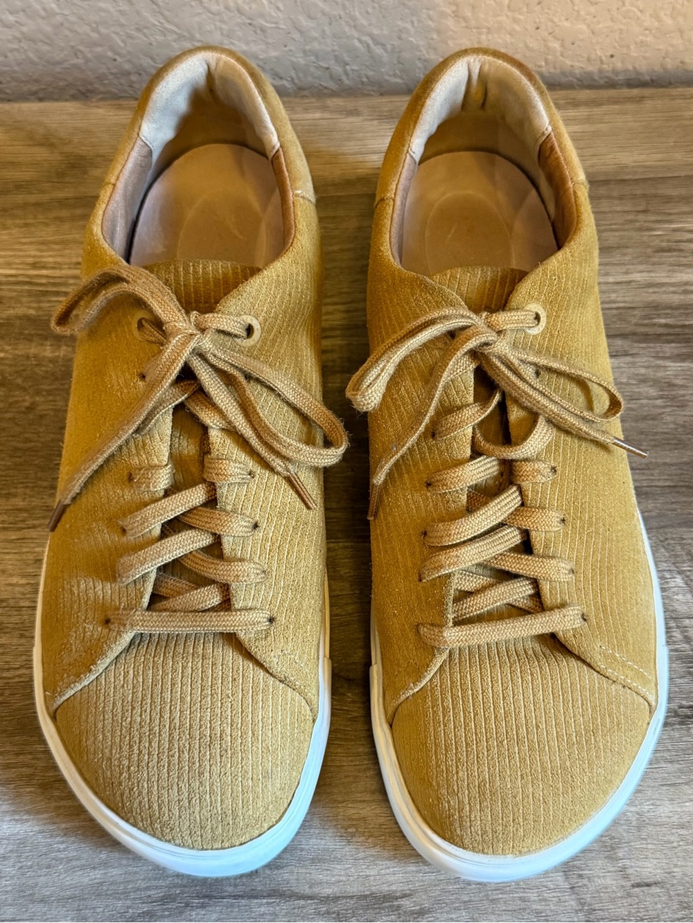 Birkenstock Bend Low Suede Leather Sneakers Embossed Corduroy ribbed suede - Picture 3 of 13